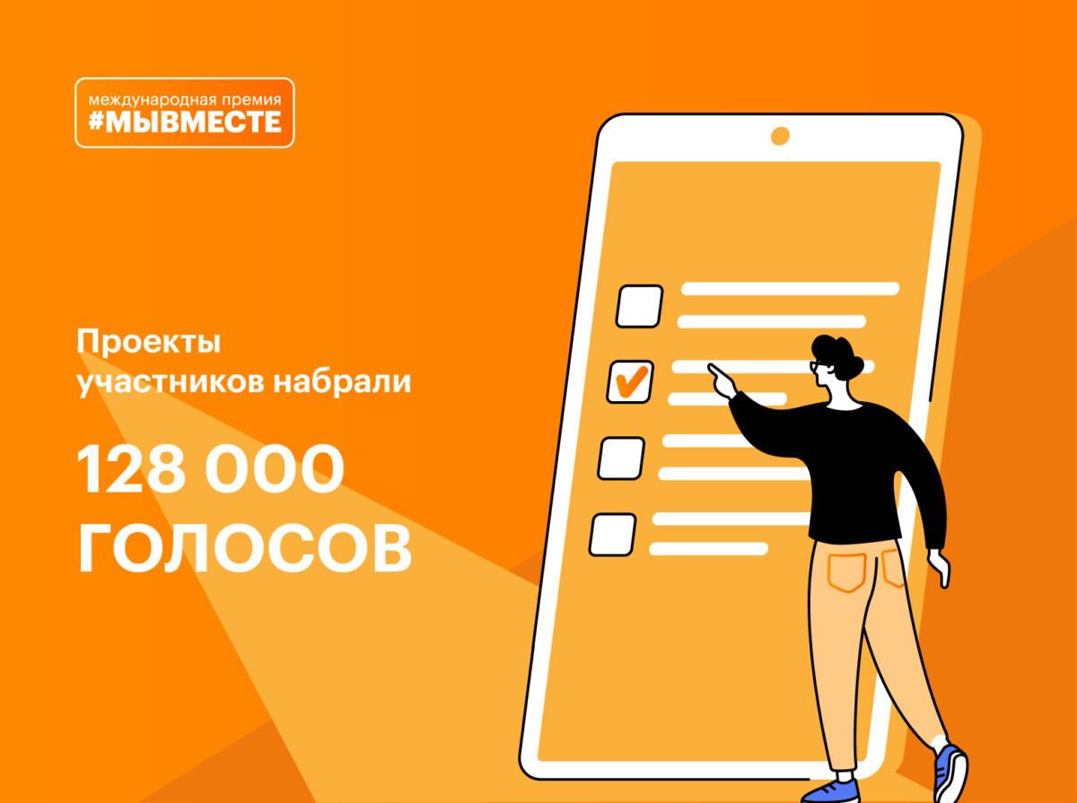 Подведены итоги народного голосования Международной Премии #МЫВМЕСТЕ