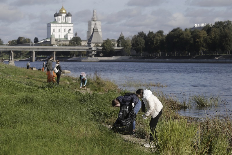 «Экосуббота»: победители Премии #МЫВМЕСТЕ сделают из псковского лесопарка экопространство площадью 7 гектаров